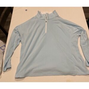 Columbia Benton Springs 3X Full Zip Fleece Jacket (Plus Size 3X)‎ Baby Blue Soft